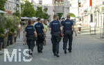 03.07.2026,  Frundsbergfest Mindelheim 2026, Historisches-Fest im Unterallgäu mit tausenden Mitwirkenden. Die Kreisstadt Mindelheim kehrt für eine Woche ins Mittelalter zurück um ihre historische Geschichte zu feiern.  Polizei sorgt für Sicherheit 