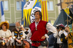 03.07.2026,  Frundsbergfest Mindelheim 2026, Historisches-Fest im Unterallgäu mit tausenden Mitwirkenden. Die Kreisstadt Mindelheim kehrt für eine Woche ins Mittelalter zurück um ihre historische Geschichte zu feiern.  Mindelheimer Fahnenschwinger 