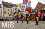 03.07.2026,  Frundsbergfest Mindelheim 2026, Historisches-Fest im Unterallgäu mit tausenden Mitwirkenden. Die Kreisstadt Mindelheim kehrt für eine Woche ins Mittelalter zurück um ihre historische Geschichte zu feiern.  Mindelheimer Fahnenschwinger 