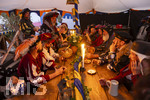 03.07.2026,  Frundsbergfest Mindelheim 2026, Historisches-Fest im Unterallgäu mit tausenden Mitwirkenden. Die Kreisstadt Mindelheim kehrt für eine Woche ins Mittelalter zurück um ihre historische Geschichte zu feiern.  Hauptleute Versammlung im Fähnlein Ems, Emser Lager.