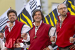 03.07.2026,  Frundsbergfest Mindelheim 2026, Historisches-Fest im Unterallgäu mit tausenden Mitwirkenden. Die Kreisstadt Mindelheim kehrt für eine Woche ins Mittelalter zurück um ihre historische Geschichte zu feiern.  Mindelheimer Fahnenschwinger  