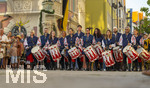 03.07.2026,  Frundsbergfest Mindelheim 2026, Historisches-Fest im Unterallgäu mit tausenden Mitwirkenden. Die Kreisstadt Mindelheim kehrt für eine Woche ins Mittelalter zurück um ihre historische Geschichte zu feiern.  Mindelheimer Fahnenschwinger 