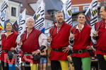 03.07.2026,  Frundsbergfest Mindelheim 2026, Historisches-Fest im Unterallgäu mit tausenden Mitwirkenden. Die Kreisstadt Mindelheim kehrt für eine Woche ins Mittelalter zurück um ihre historische Geschichte zu feiern.  Mindelheimer Fahnenschwinger  