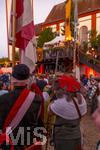 03.07.2026,  Frundsbergfest Mindelheim 2026, Historisches-Fest im Unterallgäu mit tausenden Mitwirkenden. Die Kreisstadt Mindelheim kehrt für eine Woche ins Mittelalter zurück um ihre historische Geschichte zu feiern. Viel Betrieb im Fähnlein Ems, Emser Lager.
