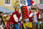 03.07.2026,  Frundsbergfest Mindelheim 2026, Historisches-Fest im Unterallgäu mit tausenden Mitwirkenden. Die Kreisstadt Mindelheim kehrt für eine Woche ins Mittelalter zurück um ihre historische Geschichte zu feiern.  Mindelheimer Fahnenschwinger 