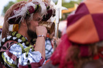 03.07.2026,  Frundsbergfest Mindelheim 2026, Historisches-Fest im Unterallgäu mit tausenden Mitwirkenden. Die Kreisstadt Mindelheim kehrt für eine Woche ins Mittelalter zurück um ihre historische Geschichte zu feiern. Viel Betrieb im Fähnlein Ems, Emser Lager.