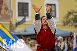 03.07.2026,  Frundsbergfest Mindelheim 2026, Historisches-Fest im Unterallgäu mit tausenden Mitwirkenden. Die Kreisstadt Mindelheim kehrt für eine Woche ins Mittelalter zurück um ihre historische Geschichte zu feiern.  Mindelheimer Fahnenschwinger 