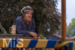 03.07.2026,  Frundsbergfest Mindelheim 2026, Historisches-Fest im Unterallgäu mit tausenden Mitwirkenden. Die Kreisstadt Mindelheim kehrt für eine Woche ins Mittelalter zurück um ihre historische Geschichte zu feiern. Viel Betrieb im Fähnlein Ems, Emser Lager.