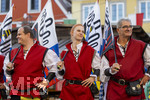 03.07.2026,  Frundsbergfest Mindelheim 2026, Historisches-Fest im Unterallgäu mit tausenden Mitwirkenden. Die Kreisstadt Mindelheim kehrt für eine Woche ins Mittelalter zurück um ihre historische Geschichte zu feiern.  Mindelheimer Fahnenschwinger  