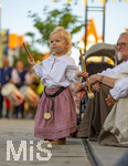 03.07.2026,  Frundsbergfest Mindelheim 2026, Historisches-Fest im Unterallgäu mit tausenden Mitwirkenden. Die Kreisstadt Mindelheim kehrt für eine Woche ins Mittelalter zurück um ihre historische Geschichte zu feiern.  Mindelheimer Fahnenschwinger 