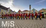 03.07.2026,  Frundsbergfest Mindelheim 2026, Historisches-Fest im Unterallgäu mit tausenden Mitwirkenden. Die Kreisstadt Mindelheim kehrt für eine Woche ins Mittelalter zurück um ihre historische Geschichte zu feiern.  Mindelheimer Fahnenschwinger 