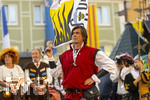 03.07.2026,  Frundsbergfest Mindelheim 2026, Historisches-Fest im Unterallgäu mit tausenden Mitwirkenden. Die Kreisstadt Mindelheim kehrt für eine Woche ins Mittelalter zurück um ihre historische Geschichte zu feiern.  Mindelheimer Fahnenschwinger 