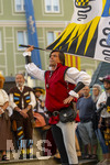 03.07.2026,  Frundsbergfest Mindelheim 2026, Historisches-Fest im Unterallgäu mit tausenden Mitwirkenden. Die Kreisstadt Mindelheim kehrt für eine Woche ins Mittelalter zurück um ihre historische Geschichte zu feiern.  Mindelheimer Fahnenschwinger 