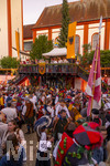 03.07.2026,  Frundsbergfest Mindelheim 2026, Historisches-Fest im Unterallgäu mit tausenden Mitwirkenden. Die Kreisstadt Mindelheim kehrt für eine Woche ins Mittelalter zurück um ihre historische Geschichte zu feiern. Viel Betrieb im Fähnlein Ems, Emser Lager.
