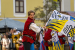 03.07.2026,  Frundsbergfest Mindelheim 2026, Historisches-Fest im Unterallgäu mit tausenden Mitwirkenden. Die Kreisstadt Mindelheim kehrt für eine Woche ins Mittelalter zurück um ihre historische Geschichte zu feiern.  Mindelheimer Fahnenschwinger 