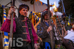 03.07.2026,  Frundsbergfest Mindelheim 2026, Historisches-Fest im Unterallgäu mit tausenden Mitwirkenden. Die Kreisstadt Mindelheim kehrt für eine Woche ins Mittelalter zurück um ihre historische Geschichte zu feiern.  Hauptleute Versammlung im Fähnlein Ems, Emser Lager.