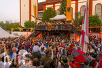 03.07.2026,  Frundsbergfest Mindelheim 2026, Historisches-Fest im Unterallgäu mit tausenden Mitwirkenden. Die Kreisstadt Mindelheim kehrt für eine Woche ins Mittelalter zurück um ihre historische Geschichte zu feiern. Viel Betrieb im Fähnlein Ems, Emser Lager.