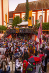 03.07.2026,  Frundsbergfest Mindelheim 2026, Historisches-Fest im Unterallgäu mit tausenden Mitwirkenden. Die Kreisstadt Mindelheim kehrt für eine Woche ins Mittelalter zurück um ihre historische Geschichte zu feiern. Viel Betrieb im Fähnlein Ems, Emser Lager.