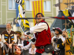 03.07.2026,  Frundsbergfest Mindelheim 2026, Historisches-Fest im Unterallgäu mit tausenden Mitwirkenden. Die Kreisstadt Mindelheim kehrt für eine Woche ins Mittelalter zurück um ihre historische Geschichte zu feiern.  Mindelheimer Fahnenschwinger 