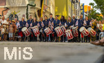 03.07.2026,  Frundsbergfest Mindelheim 2026, Historisches-Fest im Unterallgäu mit tausenden Mitwirkenden. Die Kreisstadt Mindelheim kehrt für eine Woche ins Mittelalter zurück um ihre historische Geschichte zu feiern.  Mindelheimer Fahnenschwinger 