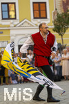 03.07.2026,  Frundsbergfest Mindelheim 2026, Historisches-Fest im Unterallgäu mit tausenden Mitwirkenden. Die Kreisstadt Mindelheim kehrt für eine Woche ins Mittelalter zurück um ihre historische Geschichte zu feiern.  Mindelheimer Fahnenschwinger 