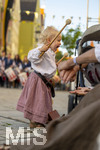 03.07.2026,  Frundsbergfest Mindelheim 2026, Historisches-Fest im Unterallgäu mit tausenden Mitwirkenden. Die Kreisstadt Mindelheim kehrt für eine Woche ins Mittelalter zurück um ihre historische Geschichte zu feiern.  Mindelheimer Fahnenschwinger 