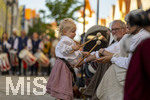 03.07.2026,  Frundsbergfest Mindelheim 2026, Historisches-Fest im Unterallgäu mit tausenden Mitwirkenden. Die Kreisstadt Mindelheim kehrt für eine Woche ins Mittelalter zurück um ihre historische Geschichte zu feiern.  Mindelheimer Fahnenschwinger 
