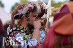 03.07.2026,  Frundsbergfest Mindelheim 2026, Historisches-Fest im Unterallgäu mit tausenden Mitwirkenden. Die Kreisstadt Mindelheim kehrt für eine Woche ins Mittelalter zurück um ihre historische Geschichte zu feiern. Viel Betrieb im Fähnlein Ems, Emser Lager.
