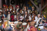 03.07.2026,  Frundsbergfest Mindelheim 2026, Historisches-Fest im Unterallgäu mit tausenden Mitwirkenden. Die Kreisstadt Mindelheim kehrt für eine Woche ins Mittelalter zurück um ihre historische Geschichte zu feiern. Viel Betrieb im Fähnlein Ems, Emser Lager.