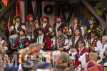 03.07.2026,  Frundsbergfest Mindelheim 2026, Historisches-Fest im Unterallgäu mit tausenden Mitwirkenden. Die Kreisstadt Mindelheim kehrt für eine Woche ins Mittelalter zurück um ihre historische Geschichte zu feiern. Viel Betrieb im Fähnlein Ems, Emser Lager.