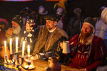 03.07.2026,  Frundsbergfest Mindelheim 2026, Historisches-Fest im Unterallgäu mit tausenden Mitwirkenden. Die Kreisstadt Mindelheim kehrt für eine Woche ins Mittelalter zurück um ihre historische Geschichte zu feiern.  Hauptleute Versammlung im Fähnlein Ems, Emser Lager.  
