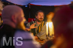 03.07.2026,  Frundsbergfest Mindelheim 2026, Historisches-Fest im Unterallgäu mit tausenden Mitwirkenden. Die Kreisstadt Mindelheim kehrt für eine Woche ins Mittelalter zurück um ihre historische Geschichte zu feiern.  Hauptleute Versammlung im Fähnlein Ems, Emser Lager.  