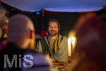 03.07.2026,  Frundsbergfest Mindelheim 2026, Historisches-Fest im Unterallgäu mit tausenden Mitwirkenden. Die Kreisstadt Mindelheim kehrt für eine Woche ins Mittelalter zurück um ihre historische Geschichte zu feiern.  Hauptleute Versammlung im Fähnlein Ems, Emser Lager.  