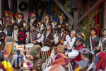 03.07.2026,  Frundsbergfest Mindelheim 2026, Historisches-Fest im Unterallgäu mit tausenden Mitwirkenden. Die Kreisstadt Mindelheim kehrt für eine Woche ins Mittelalter zurück um ihre historische Geschichte zu feiern. Viel Betrieb im Fähnlein Ems, Emser Lager.