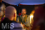 03.07.2026,  Frundsbergfest Mindelheim 2026, Historisches-Fest im Unterallgäu mit tausenden Mitwirkenden. Die Kreisstadt Mindelheim kehrt für eine Woche ins Mittelalter zurück um ihre historische Geschichte zu feiern.  Hauptleute Versammlung im Fähnlein Ems, Emser Lager.  