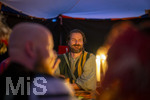 03.07.2026,  Frundsbergfest Mindelheim 2026, Historisches-Fest im Unterallgäu mit tausenden Mitwirkenden. Die Kreisstadt Mindelheim kehrt für eine Woche ins Mittelalter zurück um ihre historische Geschichte zu feiern.  Hauptleute Versammlung im Fähnlein Ems, Emser Lager.  