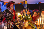 03.07.2026,  Frundsbergfest Mindelheim 2026, Historisches-Fest im Unterallgäu mit tausenden Mitwirkenden. Die Kreisstadt Mindelheim kehrt für eine Woche ins Mittelalter zurück um ihre historische Geschichte zu feiern.  Hauptleute Versammlung im Fähnlein Ems, Emser Lager.  