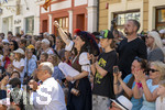 04.07.2026,  Frundsbergfest Mindelheim 2026, Historisches-Fest im Unterallgäu mit tausenden Mitwirkenden. Die Kreisstadt Mindelheim kehrt für eine Woche ins Mittelalter zurück und feiert ihre historische Geschichte. Kindermusical Singspiel St. Josef Grundschule, unter der musikalischen Leitung von Claudia Mayer (Mindelheim)