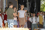 04.07.2026,  Frundsbergfest Mindelheim 2026, Historisches-Fest im Unterallgäu mit tausenden Mitwirkenden. Die Kreisstadt Mindelheim kehrt für eine Woche ins Mittelalter zurück und feiert ihre historische Geschichte. Kindermusical Singspiel St. Josef Grundschule, unter der musikalischen Leitung von Claudia Mayer (Mindelheim)