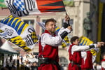04.07.2026,  Frundsbergfest Mindelheim 2026, Historisches-Fest im Unterallgäu mit tausenden Mitwirkenden. Die Kreisstadt Mindelheim kehrt für eine Woche ins Mittelalter zurück und feiert ihre historische Geschichte. Fahnenschwinger Mindelheim