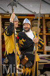 04.07.2026,  Frundsbergfest Mindelheim 2026, Historisches-Fest im Unterallgäu mit tausenden Mitwirkenden. Die Kreisstadt Mindelheim kehrt für eine Woche ins Mittelalter zurück und feiert ihre historische Geschichte. Fahnenschwinger Mindelheim