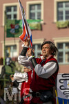 04.07.2026,  Frundsbergfest Mindelheim 2026, Historisches-Fest im Unterallgäu mit tausenden Mitwirkenden. Die Kreisstadt Mindelheim kehrt für eine Woche ins Mittelalter zurück und feiert ihre historische Geschichte. Fahnenschwinger Mindelheim