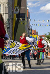04.07.2026,  Frundsbergfest Mindelheim 2026, Historisches-Fest im Unterallgäu mit tausenden Mitwirkenden. Die Kreisstadt Mindelheim kehrt für eine Woche ins Mittelalter zurück und feiert ihre historische Geschichte. Fahnenschwinger Mindelheim