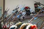 04.07.2026,  Frundsbergfest Mindelheim 2026, Historisches-Fest im Unterallgäu mit tausenden Mitwirkenden. Die Kreisstadt Mindelheim kehrt für eine Woche ins Mittelalter zurück und feiert ihre historische Geschichte.  Schauspiel MEHR SOLD MUSS HER am Stadtgraben, Landknechte stürmen die Mauern der Stadt. 