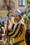 04.07.2026,  Frundsbergfest Mindelheim 2026, Historisches-Fest im Unterallgäu mit tausenden Mitwirkenden. Die Kreisstadt Mindelheim kehrt für eine Woche ins Mittelalter zurück und feiert ihre historische Geschichte. Stadtwache Riedmaier 