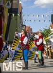 04.07.2026,  Frundsbergfest Mindelheim 2026, Historisches-Fest im Unterallgäu mit tausenden Mitwirkenden. Die Kreisstadt Mindelheim kehrt für eine Woche ins Mittelalter zurück und feiert ihre historische Geschichte. Fahnenschwinger Mindelheim