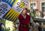 04.07.2026,  Frundsbergfest Mindelheim 2026, Historisches-Fest im Unterallgäu mit tausenden Mitwirkenden. Die Kreisstadt Mindelheim kehrt für eine Woche ins Mittelalter zurück und feiert ihre historische Geschichte. Fahnenschwinger Mindelheim
