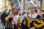 04.07.2026,  Frundsbergfest Mindelheim 2026, Historisches-Fest im Unterallgäu mit tausenden Mitwirkenden. Die Kreisstadt Mindelheim kehrt für eine Woche ins Mittelalter zurück und feiert ihre historische Geschichte. Stadtwache Riedmaier