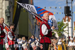 04.07.2026,  Frundsbergfest Mindelheim 2026, Historisches-Fest im Unterallgäu mit tausenden Mitwirkenden. Die Kreisstadt Mindelheim kehrt für eine Woche ins Mittelalter zurück und feiert ihre historische Geschichte. Fahnenschwinger Mindelheim