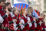04.07.2026,  Frundsbergfest Mindelheim 2026, Historisches-Fest im Unterallgäu mit tausenden Mitwirkenden. Die Kreisstadt Mindelheim kehrt für eine Woche ins Mittelalter zurück und feiert ihre historische Geschichte. Fahnenschwinger Mindelheim 